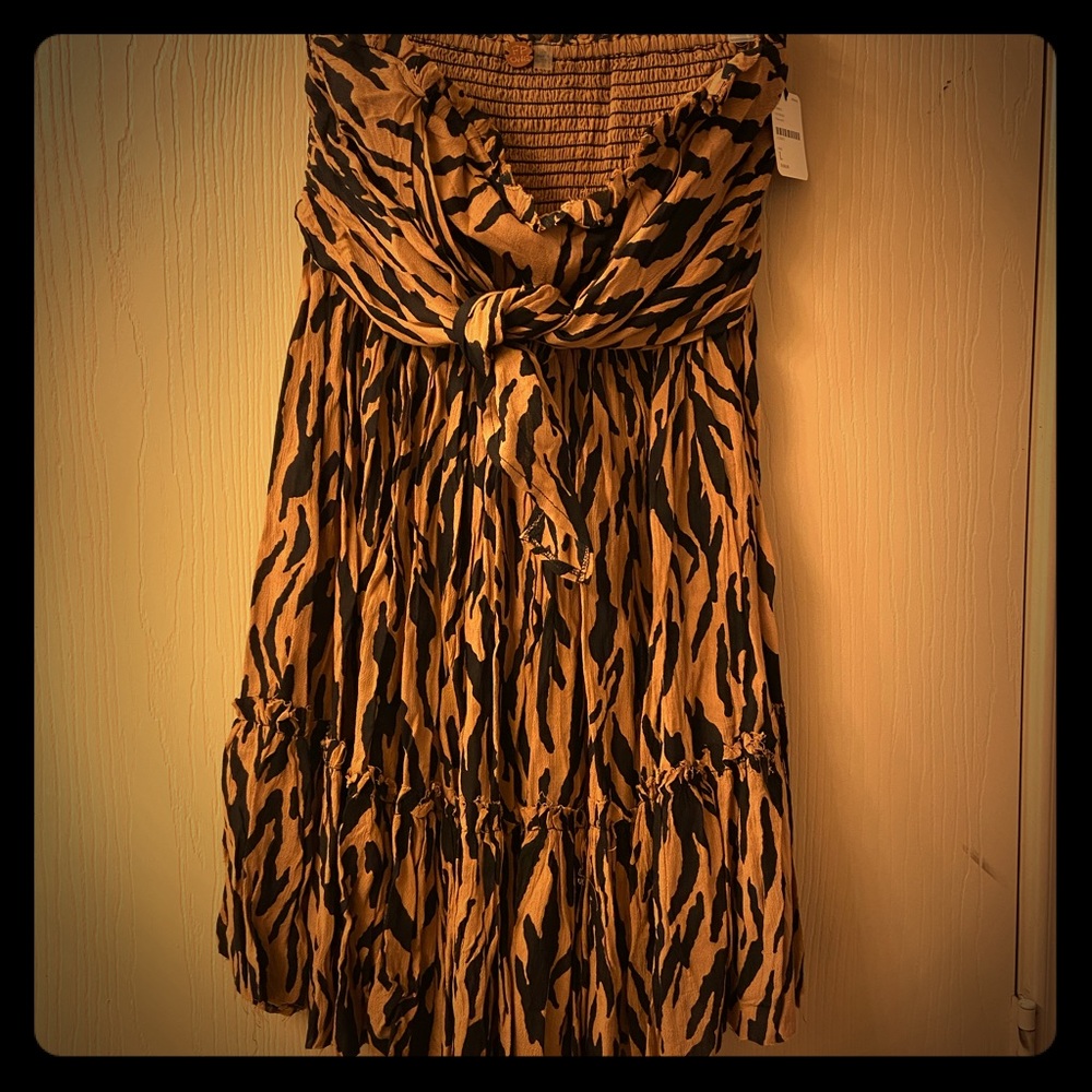 Free People One Bali Nights Mini Dress